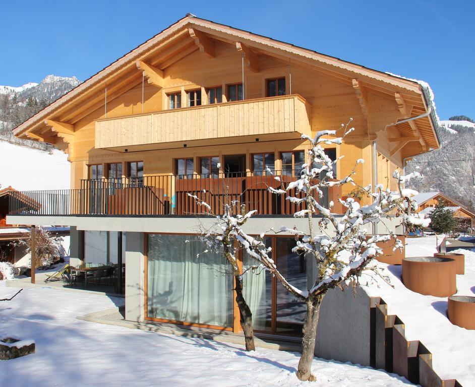 Chalet Park Apartment Mit Sauna Hamam Diemtigen 外观 照片