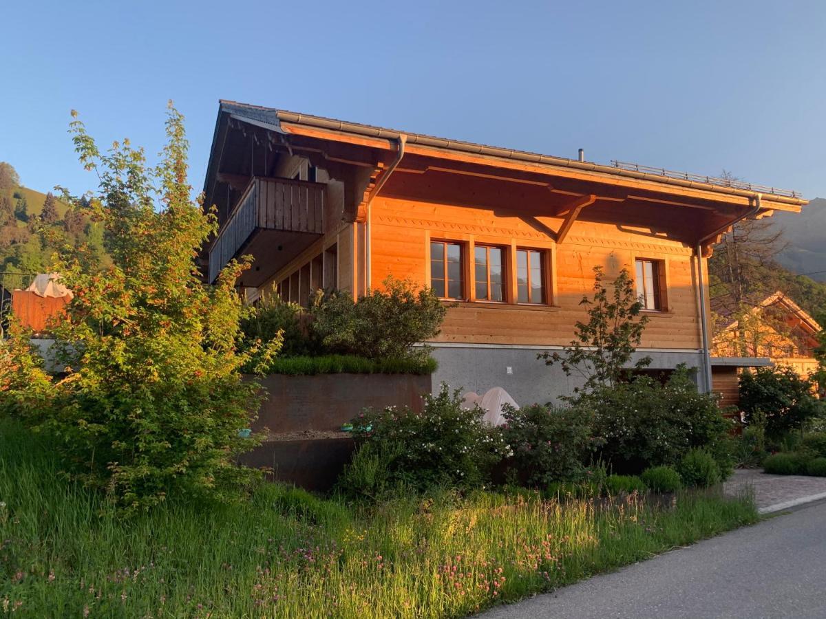 Chalet Park Apartment Mit Sauna Hamam Diemtigen 外观 照片
